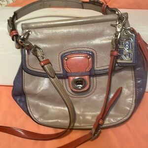 9x10 vintage coach bag, 70th anniversary